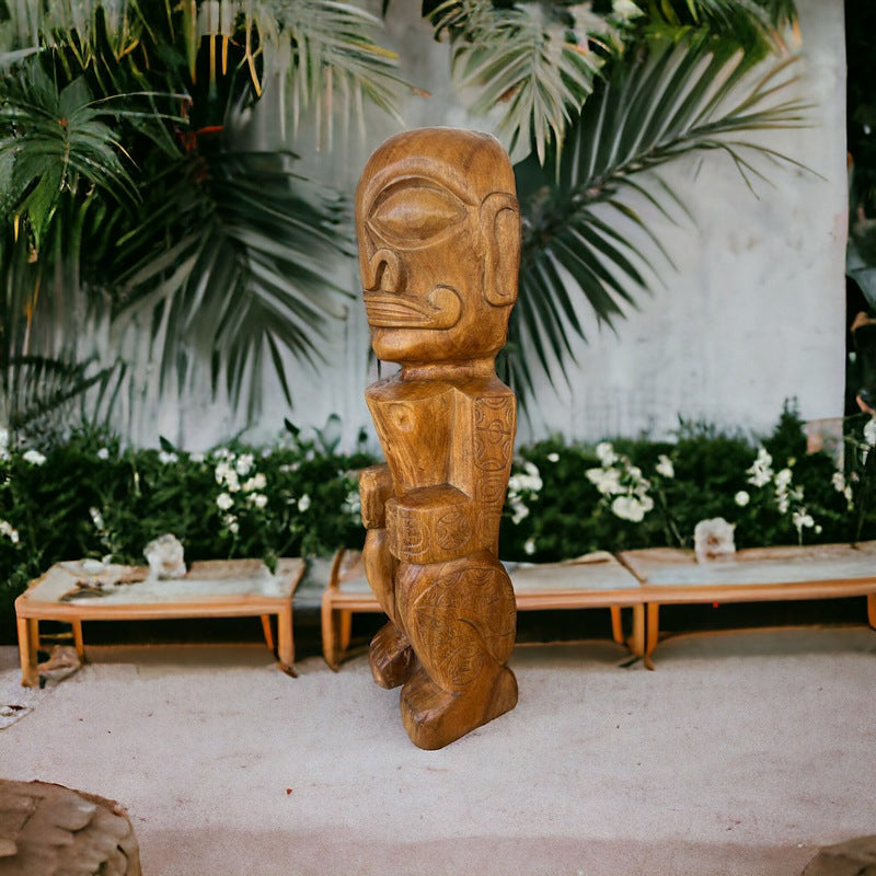 Tahitian Tiki Idol | Natural 20"