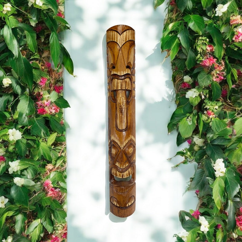 Maori and Love | Polynesian Mask 40"