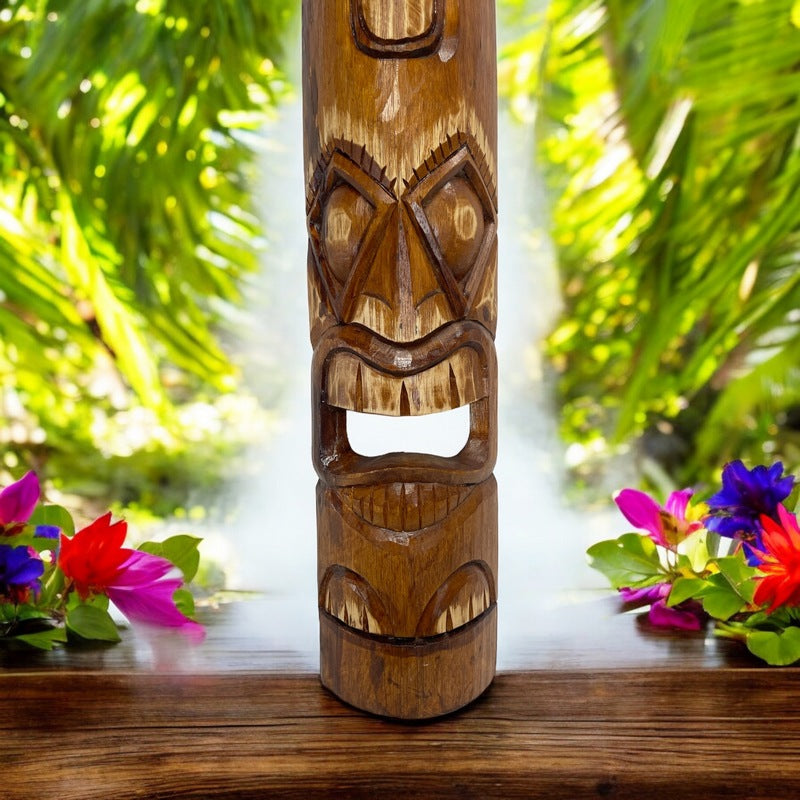 Maori and Love | Polynesian Mask 40"