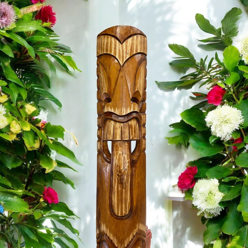 Maori and Love | Polynesian Mask 40"