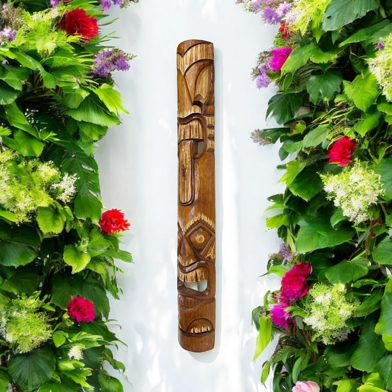 Maori and Love | Polynesian Mask 40"