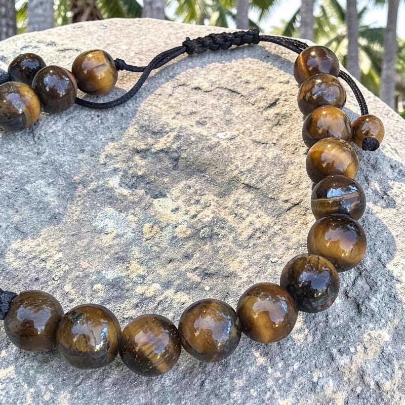 Tiger Eye Adjustable Bracelet