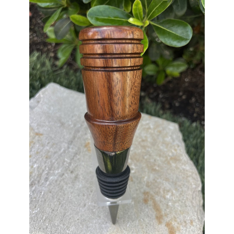 Hawaiian Koa Wood Wine Stopper