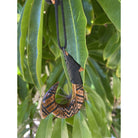 Hawaiian Koa Makau with Engravings | Large Fish Hook