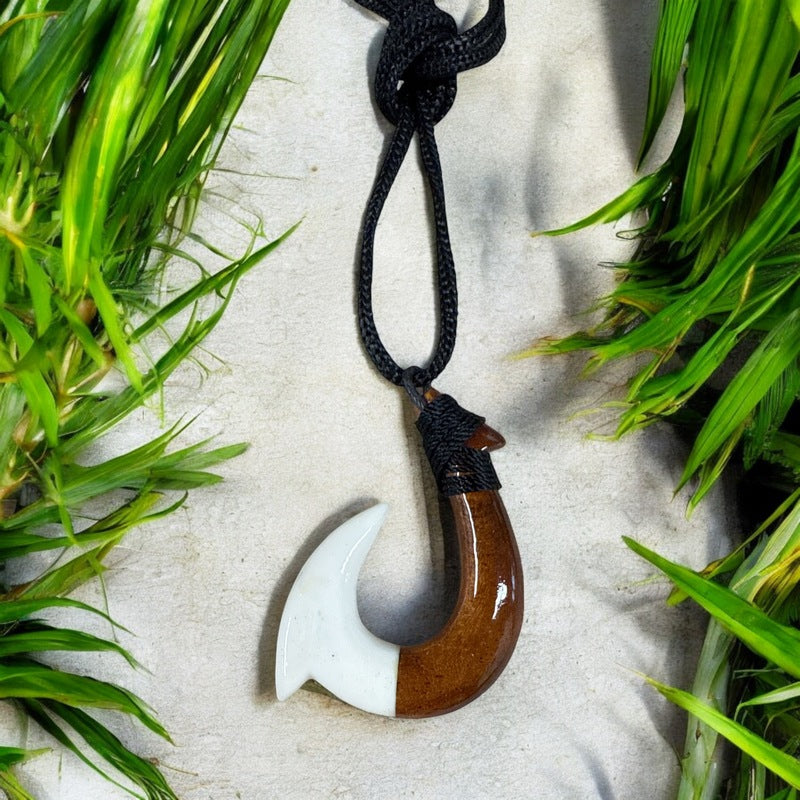 Hawaiian Koa and Bone Makau