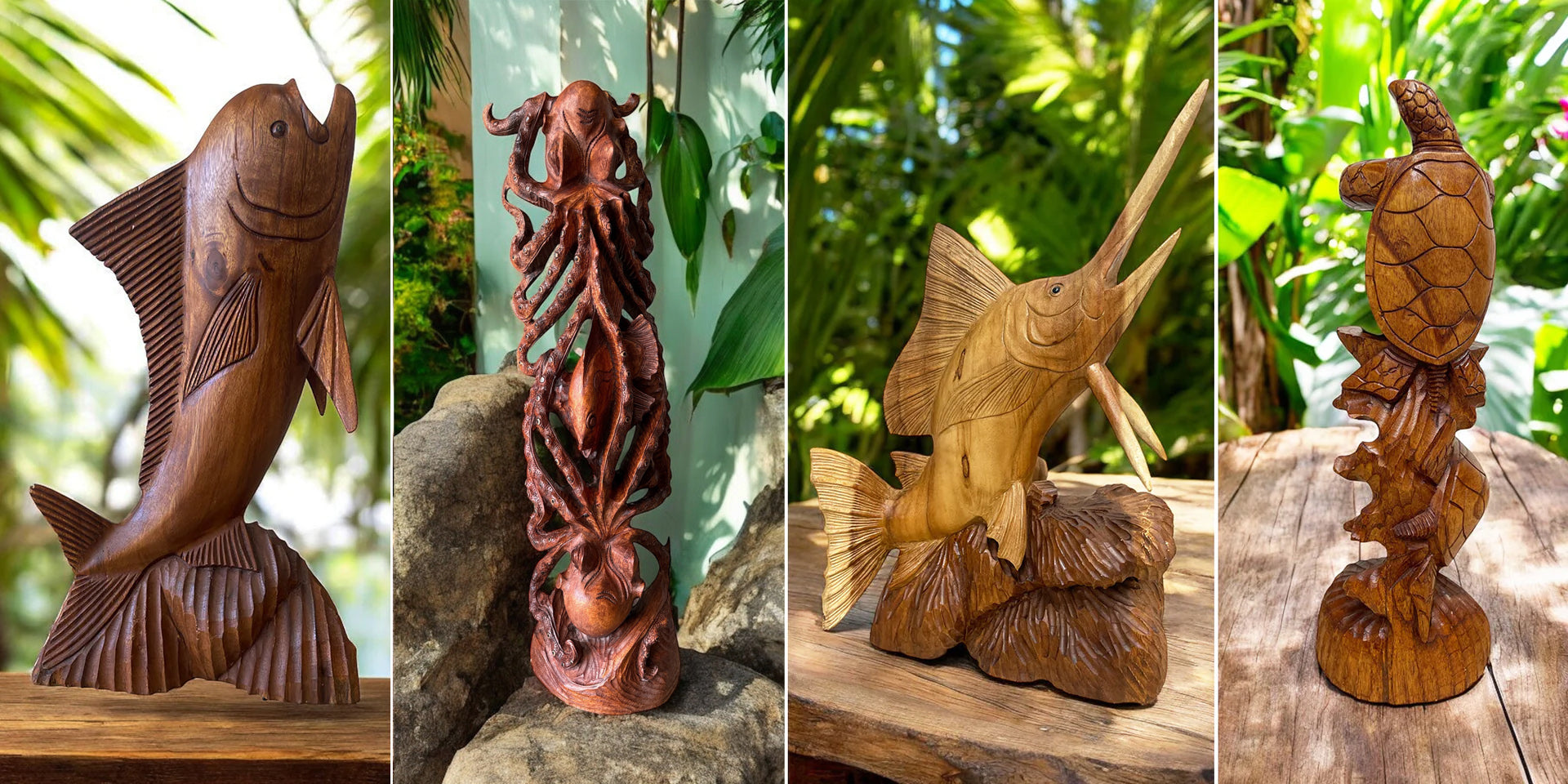 Sea Life Carvings Slide Show Makana Hut