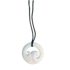 Wave with Engravings | Bone Necklace