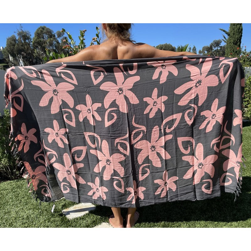 Polynesian Print | Pareo salmon