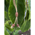 Koa Wood Twist Necklace