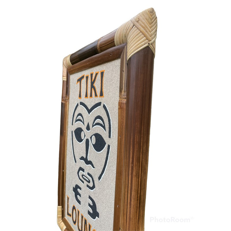 Tiki Lounge | Bamboo Sign 24"