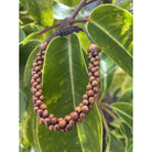 3 Strand Hawaiian Koa Wood Adjustable Bracelet