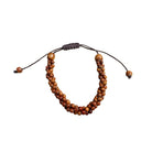 3 Strand Hawaiian Koa Wood Adjustable Bracelet