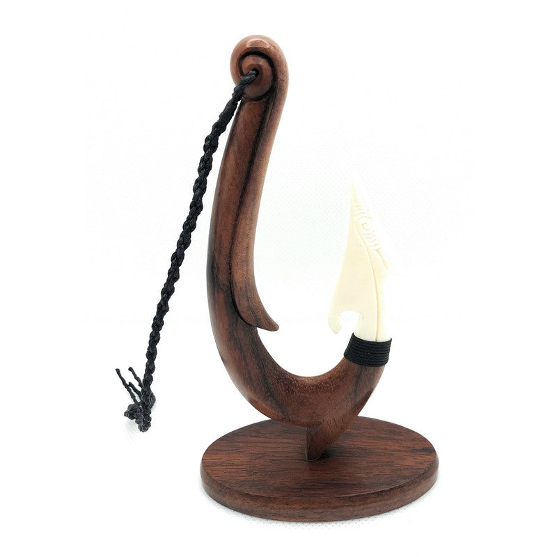 Polynesian Fish Hook w/ Engravings | Hawaiian Home