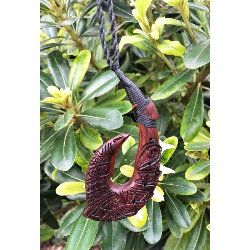 Hawaiian Fish Hook with Engravings