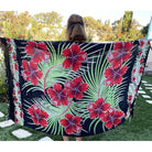Hawaiian Red Flowers | Pareo