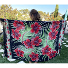Hawaiian Red Flowers | Pareo