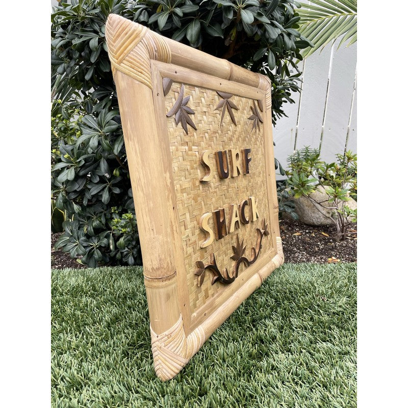 Surf Shack | Bamboo Sign 20"