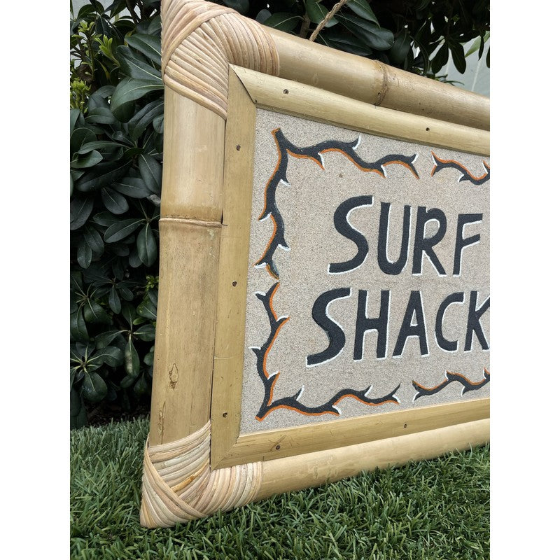 Surf Shack | Bamboo Sign 16"