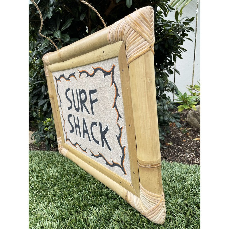 Surf Shack | Bamboo Sign 16"