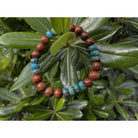 Koa and Imperial Jasper Stretch Bracelet