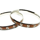 Koa Wood Bangle with Honu - Makana Hut