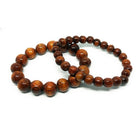 Koa Wood Bead Bracelet 8mm - Makana Hut