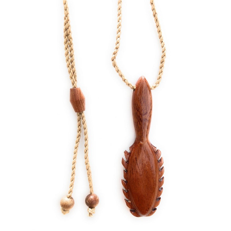 Polynesian Club Pendant | Koa Wood - Makana Hut