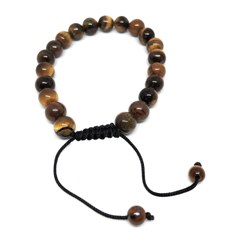 Tiger Eye Adjustable Bracelet - Makana Hut