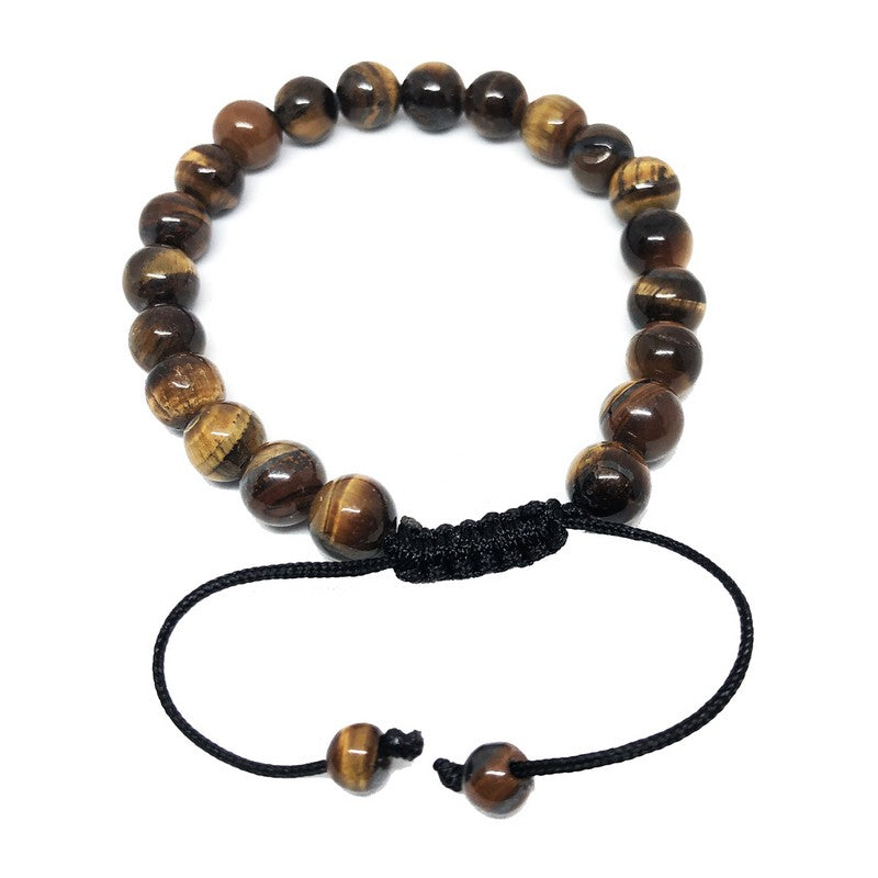 Tiger Eye Adjustable Bracelet - Makana Hut