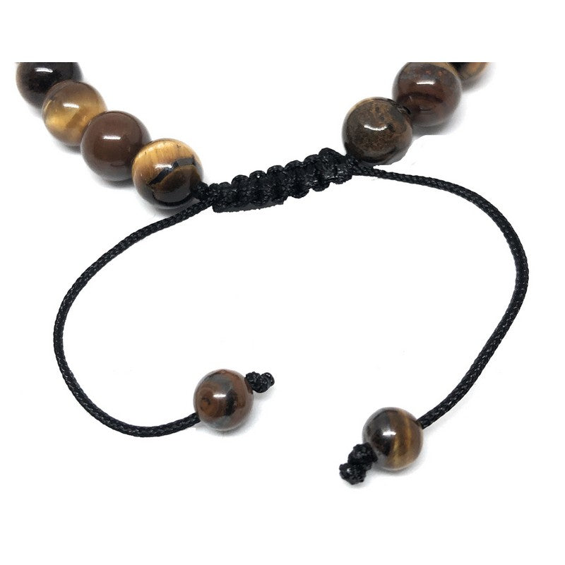 Tiger Eye Adjustable Bracelet - Makana Hut