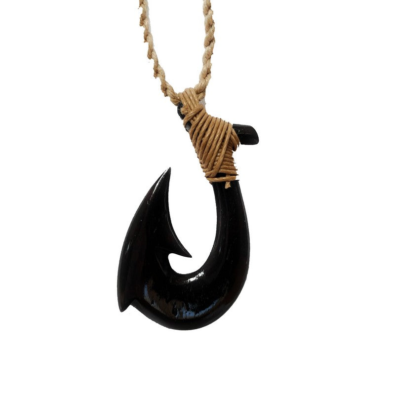 Black Bone Fish Hook | Hawaiian Makau