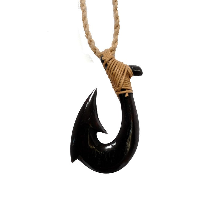 Black Bone Fish Hook | Hawaiian Makau