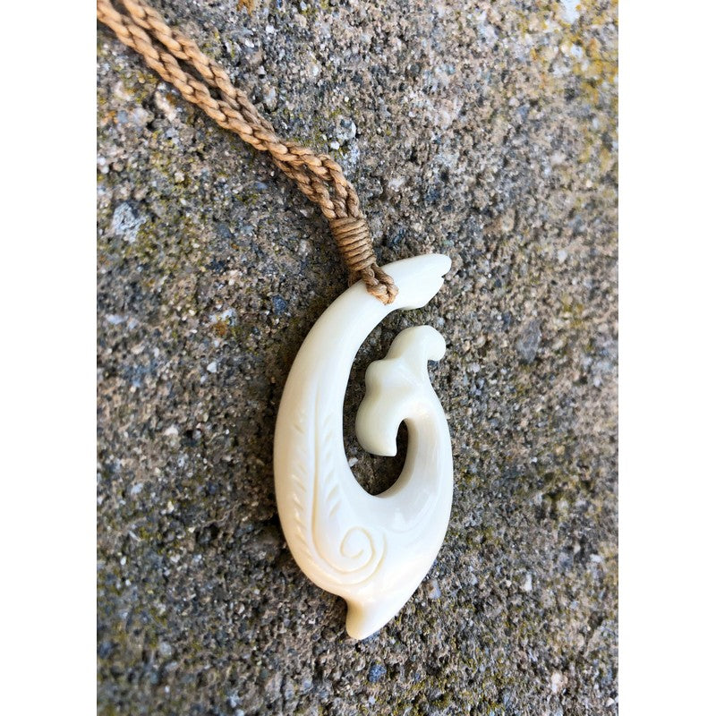 Hawaiian Fish Hook w Engravings