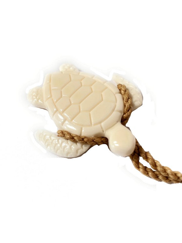 Buffalo Bone Sea Turtle Necklace