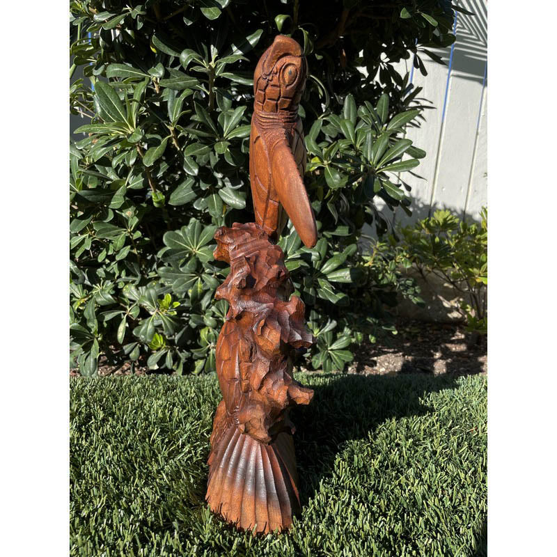 Standing Hawaiian Sea Turtle16 " | Ocean Life Carving
