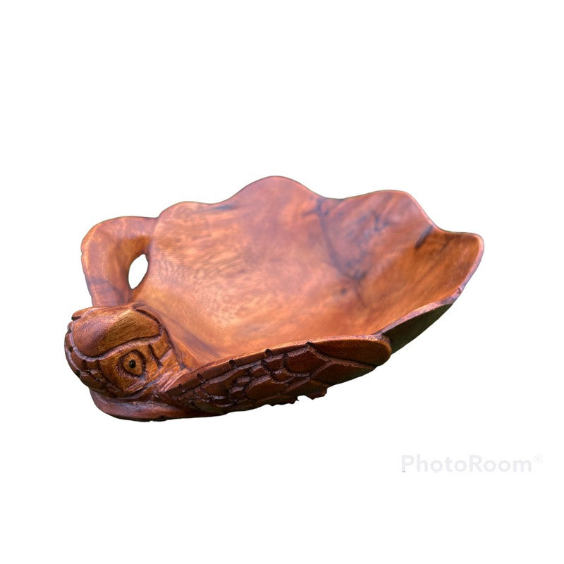 Honu Wooden Bowl | Tropical Home 8"