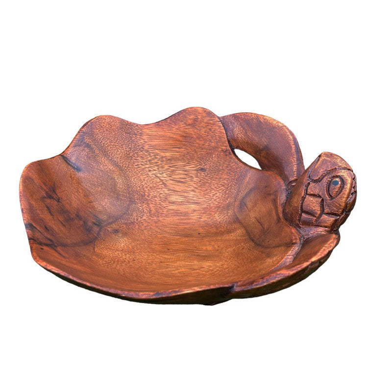 Honu Wooden Bowl | Tropical Home 8"