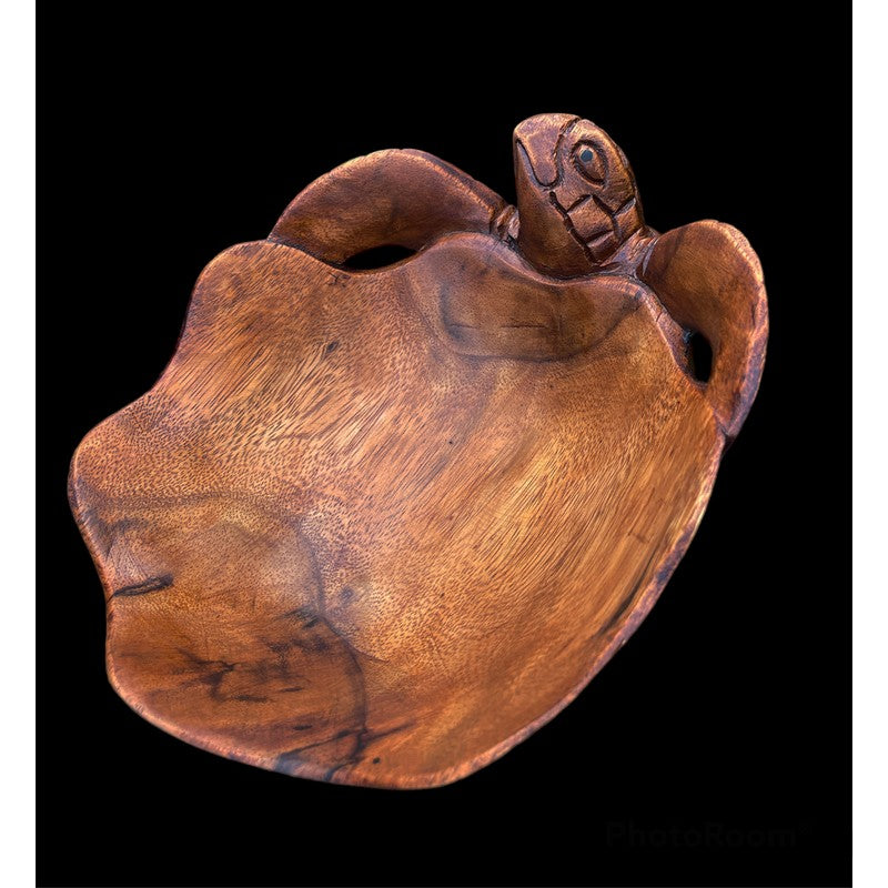 Honu Wooden Bowl | Tropical Home 8"