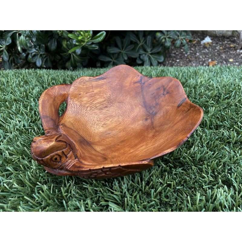 Honu Wooden Bowl | Tropical Home 8"