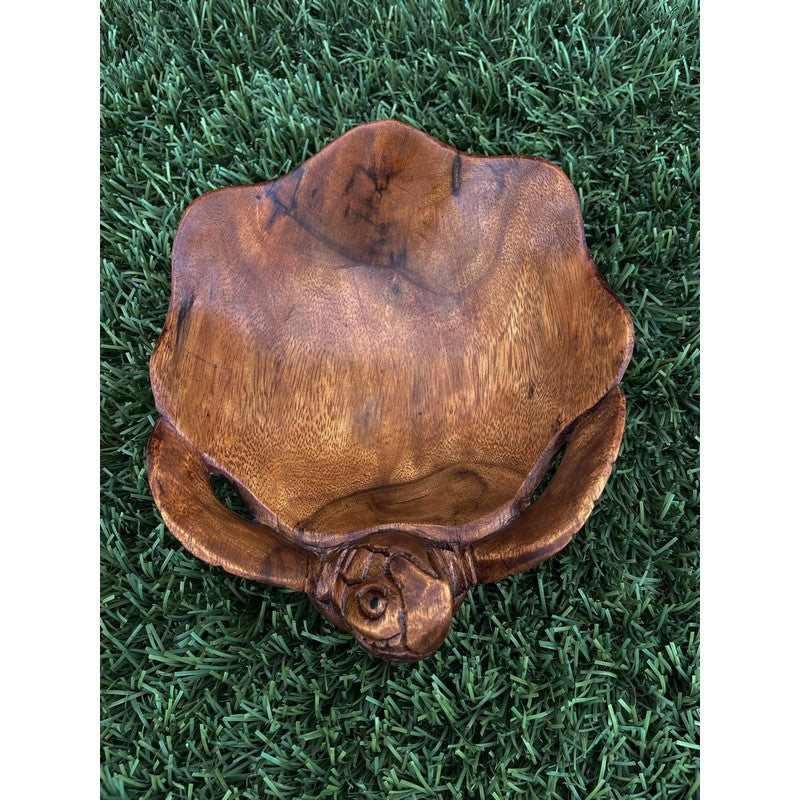 Honu Wooden Bowl | Tropical Home 8"