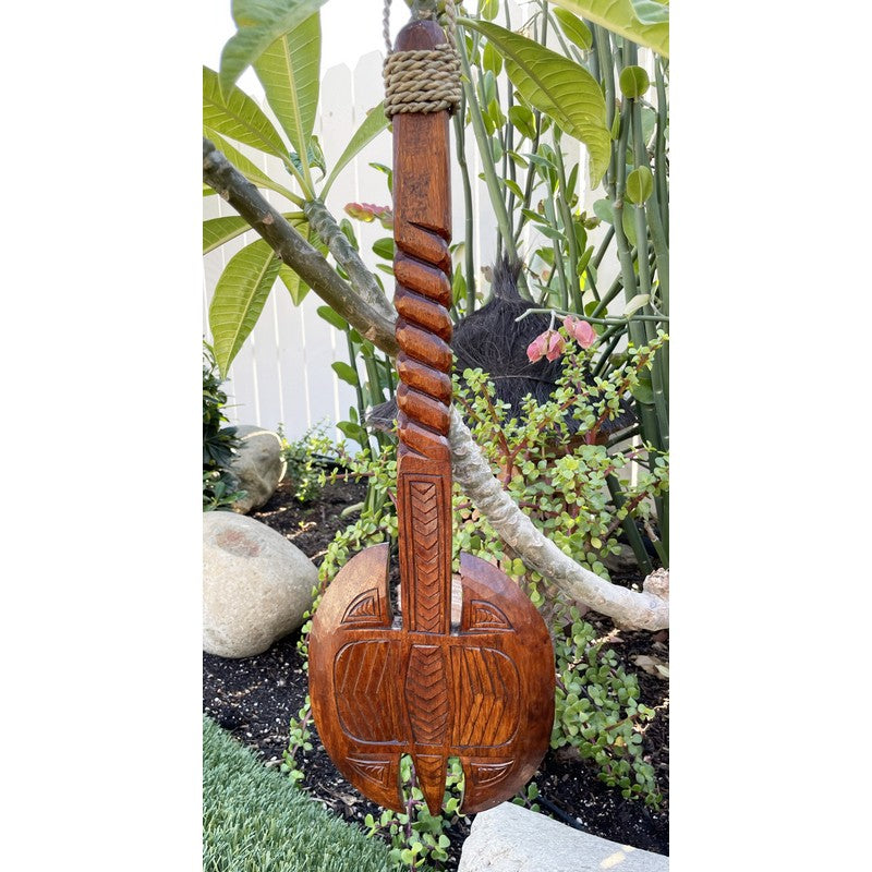 Hawaiian Double Axe Club | Polynesian Replica