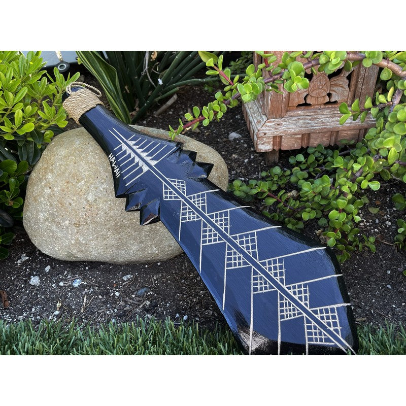 Hawaiian Spear Club Black | Polynesian Replica
