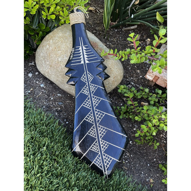 Hawaiian Spear Club Black | Polynesian Replica