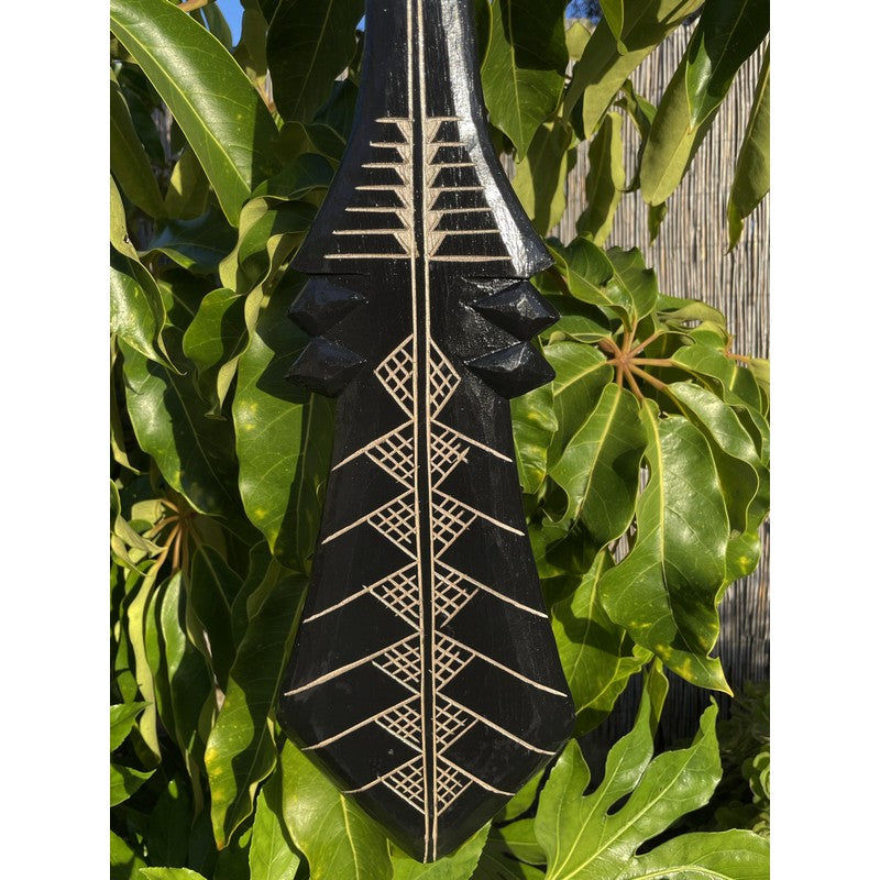 Hawaiian Spear Club Black | Polynesian Replica