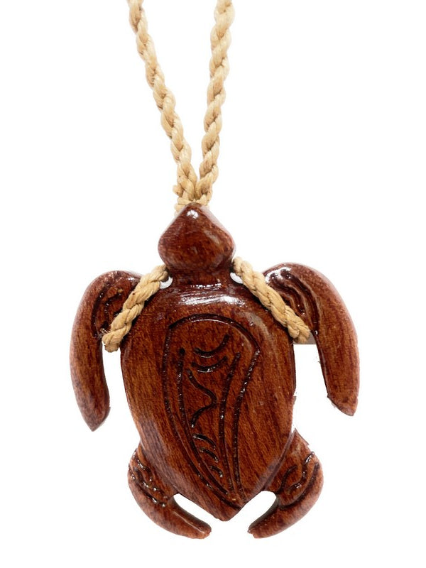 Koa Wood Honu w/ Engravings