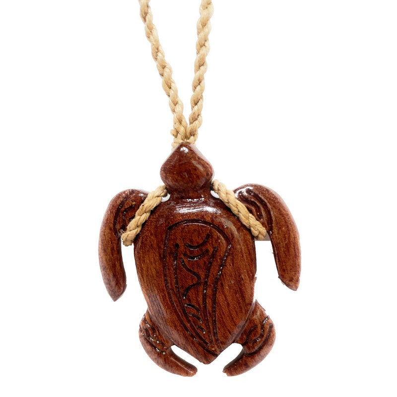 Koa Wood Honu w/ Engravings