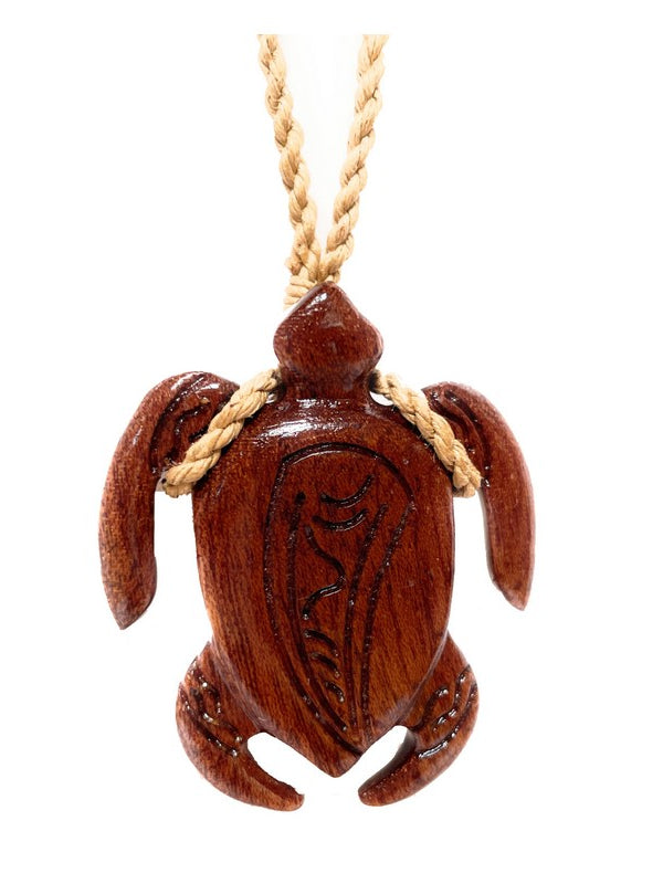 Koa Wood Honu w/ Engravings
