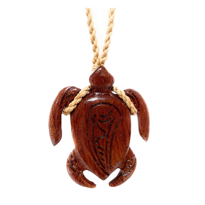 Koa Wood Honu w/ Engravings