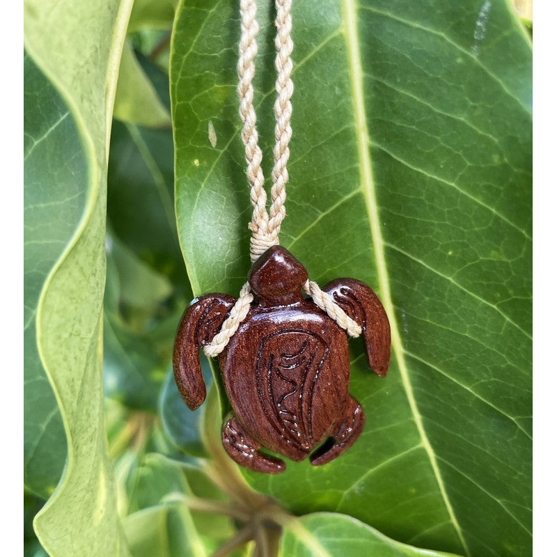 Koa Wood Honu w/ Engravings