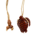 Koa Wood Honu Necklace